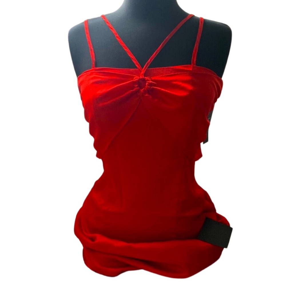 Lulus Red Slip Dress